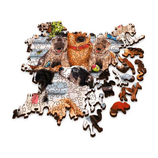 Trefl Holzpuzzle Hundefreunde 1000 Teile