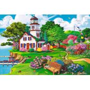 Trefl Sommerhaus-Puzzle aus Holz, 500 Teile