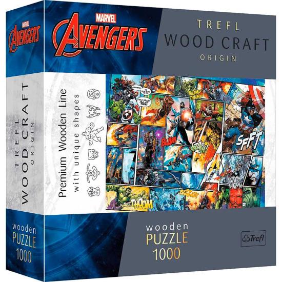 Marvel Universe Trefl Holzpuzzle mit 1000 Teilen