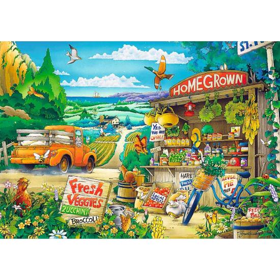 Trefl Country Morning Puzzle mit 500 Teilen