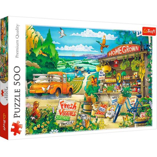 Trefl Country Morning Puzzle mit 500 Teilen