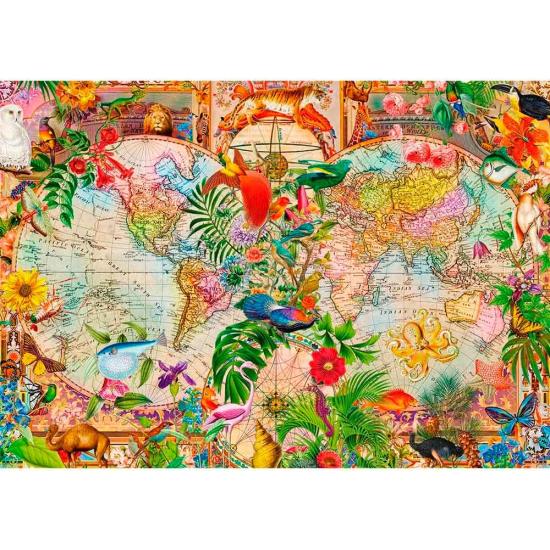 Puzzle Trefl Antike Weltkarte 1000 Teile