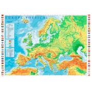 Trefl Puzzle Physische Karte von Europa 1000 Teile