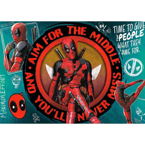 Puzzle Trefl Marvel Deadpool 1000 Teile