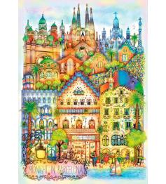 Puzzle Trefl Mitternacht In Barcelona 1000 Teile