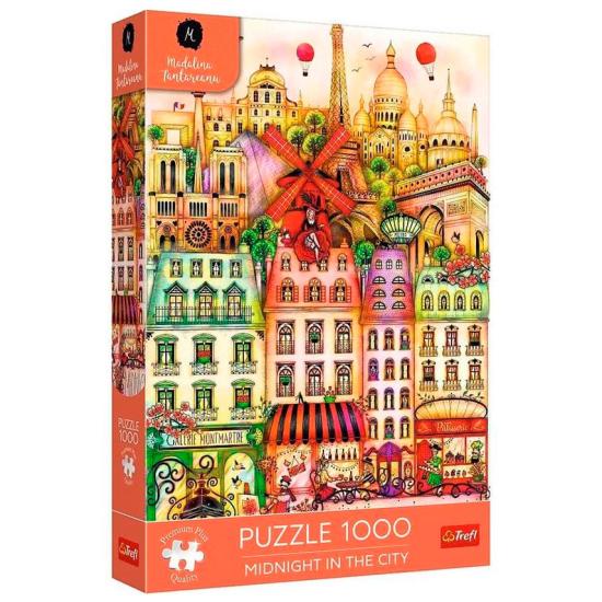 Puzzle Trefl Mitternacht In Paris 1000 Teile