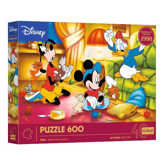 Puzzle Trefl Micky Maus Und Seine Freunde 600-teiliges