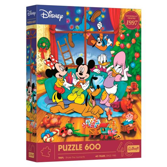Puzzle Trefl Micky Maus Und Seine Freunde 600-teiliges