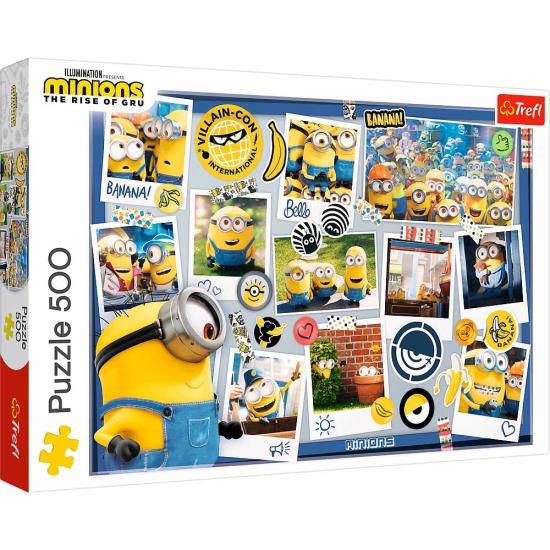Trefl Minions Puzzle-Fotosammlung mit 500 Teilen