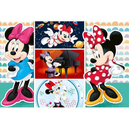 Puzzle Trefl Unterhaltsame Minnie XXL 100 Teile