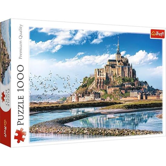 Trefl Mont Saint-Michel, Frankreich 1000-teiliges Puzzle Trefl Mont Saint-Michel, Frankreich 1000-teiliges Puzzle