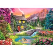 Trefl Idyllische Berge Puzzle 500 Teile