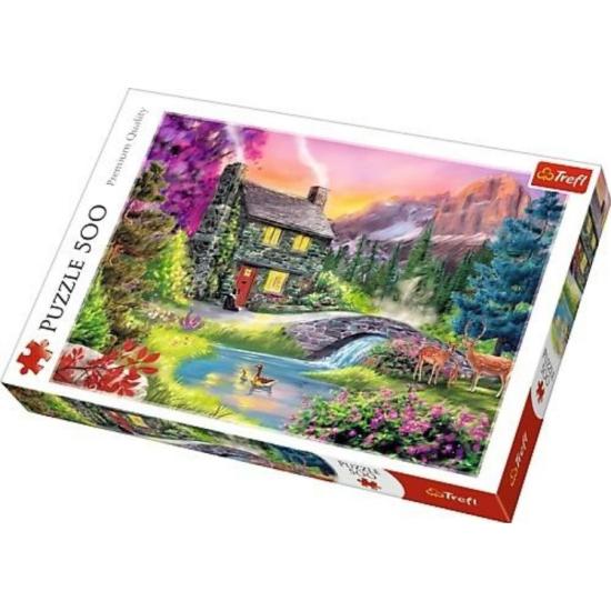 Trefl Idyllische Berge Puzzle 500 Teile