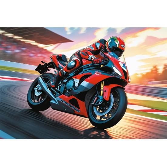 Puzzle Trefl Schnelles Motorrad XXL 100 Teile
