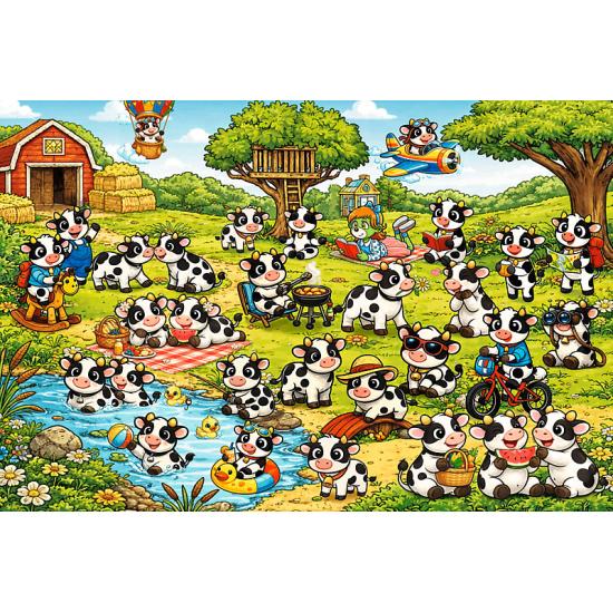 Puzzle Trefl Kuhwelt XXL 100 Teile