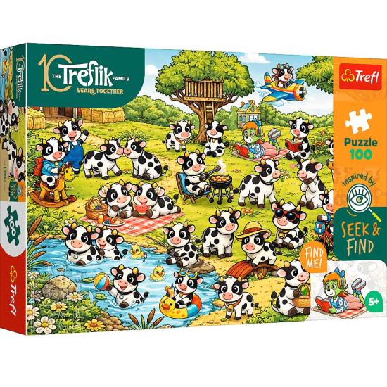Puzzle Trefl Kuhwelt XXL 100 Teile