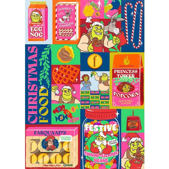 Puzzle Trefl Weihnachten Mit Shrek 1000 Teile