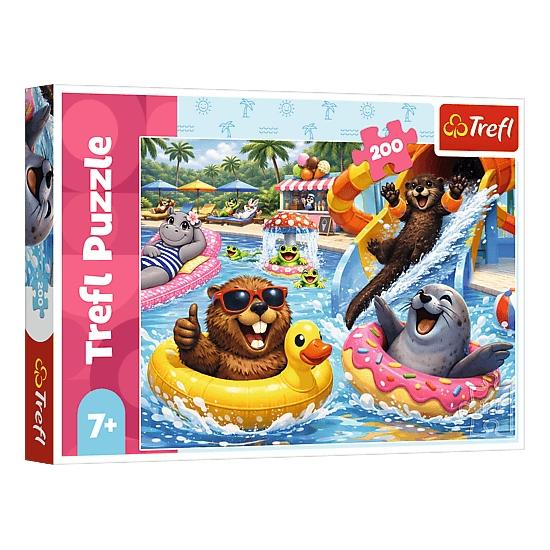 Puzzle Trefl Bibergeschäft XXL 200 Teile