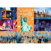 Trefl Neon New York City Puzzle 1000 Teile