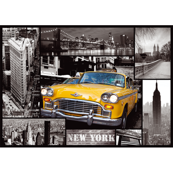 Trefl Puzzle New York, Taxi 1000 Teile