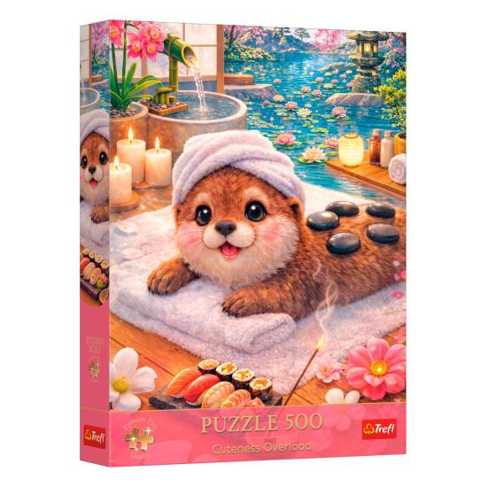 Puzzle Trefl Ein Entzückender Otter 500-teiliges
