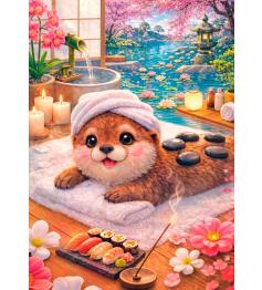 Puzzle Trefl Ein Entzückender Otter 500-teiliges