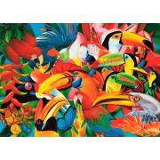 Trefl Puzzle Vögel voller Farben mit 500 Teilen