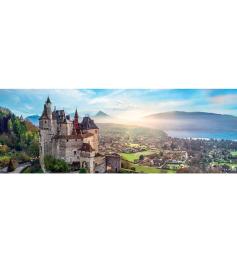 Trefl Panorama-Puzzle Schloss Menthon, Frankreich 1000 Teile