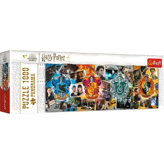 Puzzle Trefl Panorama Harry Potter Die Hogwarts-Häuser 1000P