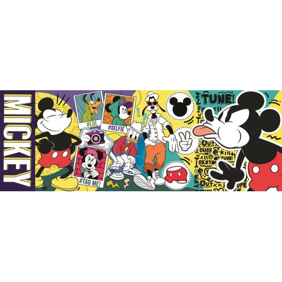 Puzzle Trefl Panorama Mickey Mouse, Die Legende von 500 Teilen