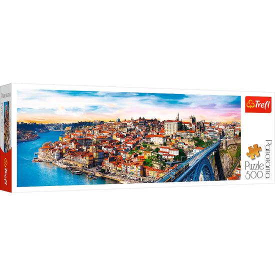 Trefl Panorama Porto, Portugal Puzzle mit 500 Teilen