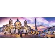 Trefl Panorama Piazza Navona, Rom Puzzle mit 500 Teilen
