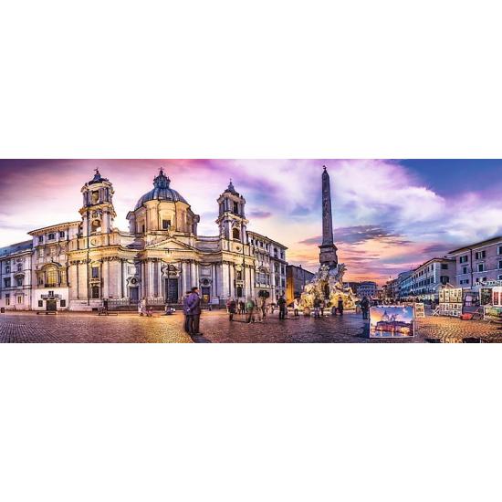 Trefl Panorama Piazza Navona, Rom Puzzle mit 500 Teilen Trefl Panorama Piazza Navona, Rom Puzzle mit 500 Teilen