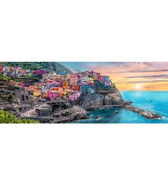 Trefl Panorama Vernazza bei Sonnenuntergang Puzzle von 500 P