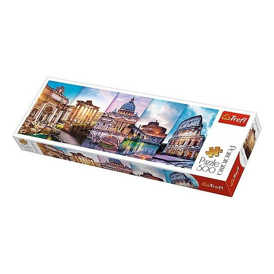 Trefl Panorama-Puzzle „Reise nach Italien“ mit 500 Teilen