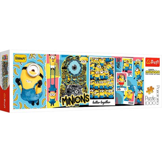 Minions Panorama-Trefl-Puzzle mit 1000 Teilen