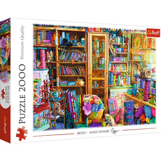 Trefl Cat Paradise Puzzle 2000 Teile