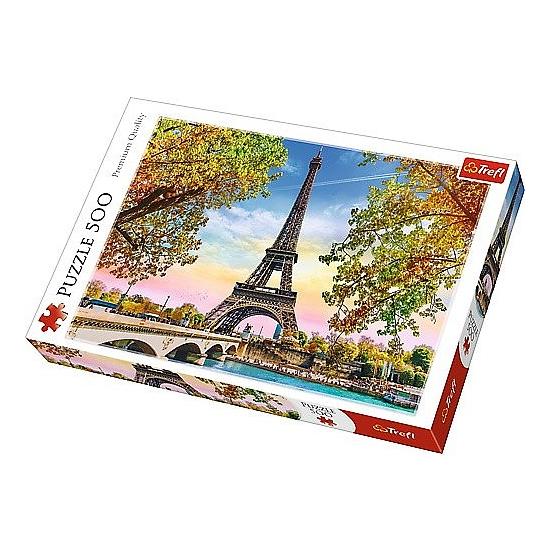Trefl Romantisches Paris-Puzzle mit 500 Teilen