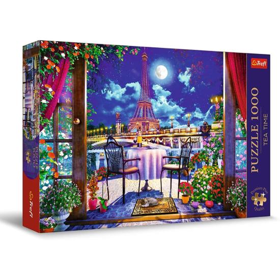 Puzzle Trefl Paris im Mondschein 1000 Teile