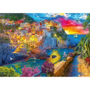 Trefl Puzzle Abendspaziergang durch Cinque Terre 1000 Teile