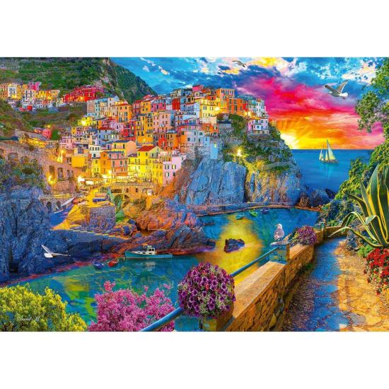 Trefl Puzzle Abendspaziergang durch Cinque Terre 1000 Teile