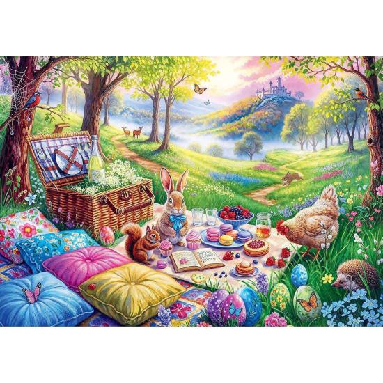 Trefl Puzzle Picknick auf der Wiese 1000 Teile