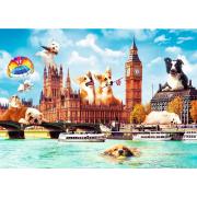 Trefl Puzzle Hunde in London 1000 Teile