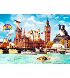 Trefl Puzzle Hunde in London 1000 Teile