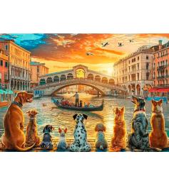 Puzzle Trefl Hunde In Venedig 1000 Teile