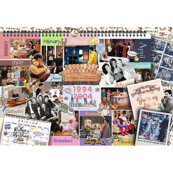 Trefl Friends Kalenderseite Puzzle 1500 Teile