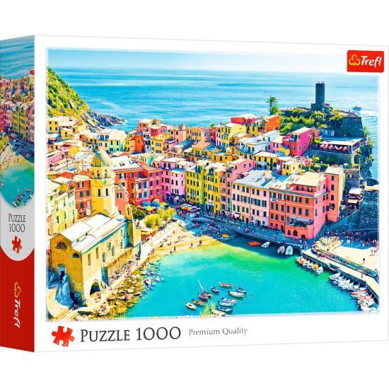 Puzzle Trefl Malerische Stadt Vernazza, Italien 1000 Teile