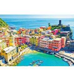 Puzzle Trefl Malerische Stadt Vernazza, Italien 1000 Teile