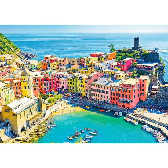 Puzzle Trefl Malerische Stadt Vernazza, Italien 1000 Teile