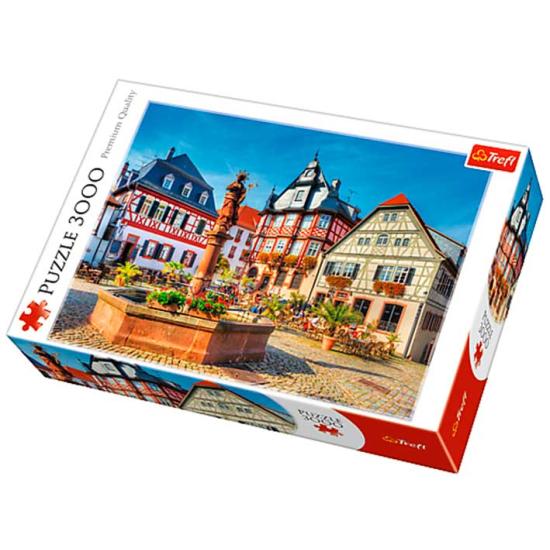 Trefl Marktplatz, Heppenheim Deutschland 3000 Fuß Puzzle